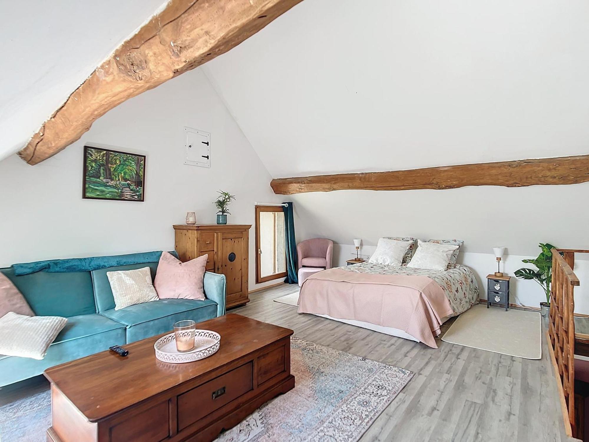 Charmante Maison Joux-la-Ville Exteriér fotografie